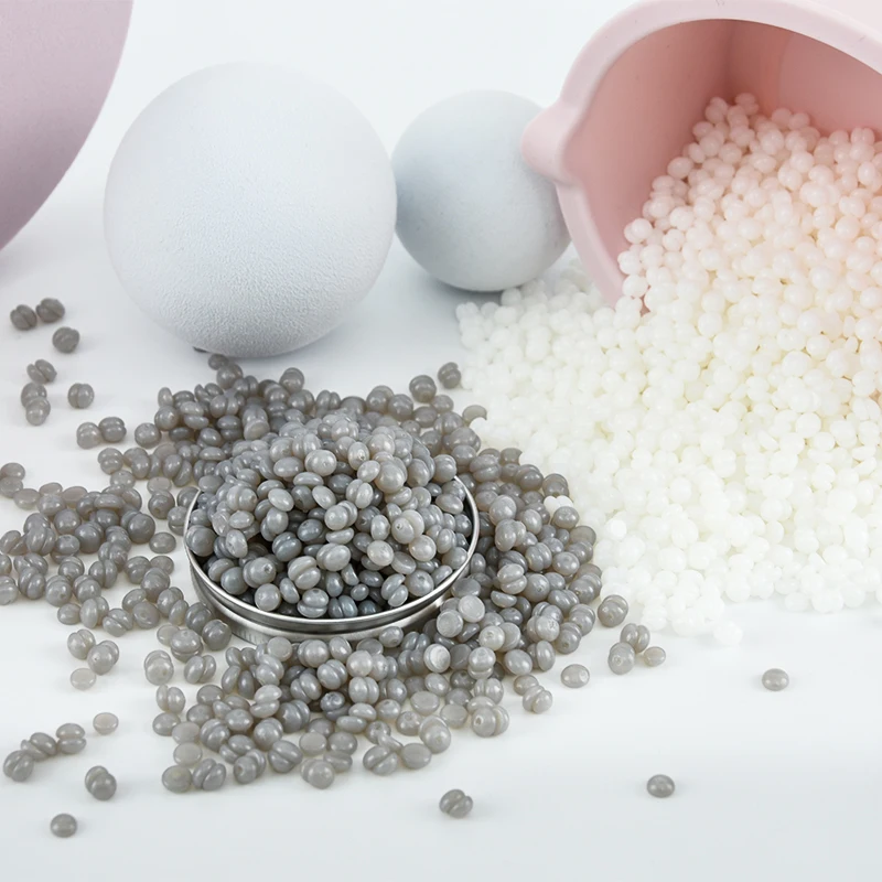 Free Sample Hard Wax Bead Microcristalline Ronsin Free Wax bead in 10kgs Bulk Package