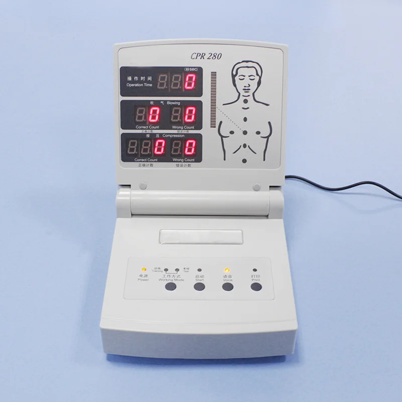 CPR 280 Human cpr simulation automatic electronic full body first aid medical mannequin