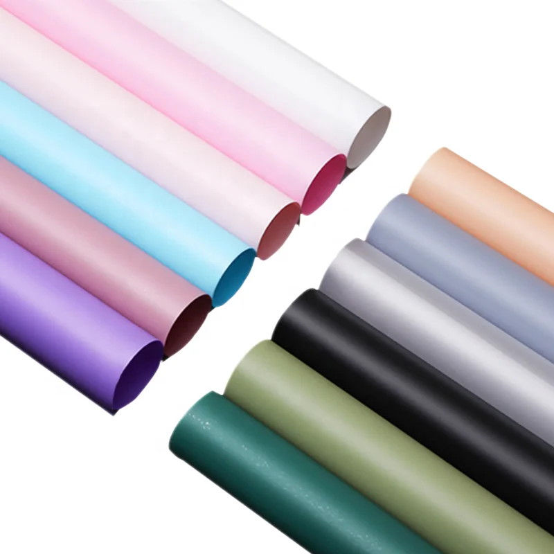 Small bouquet flower wrapping tissue paper black flower wrapping paper