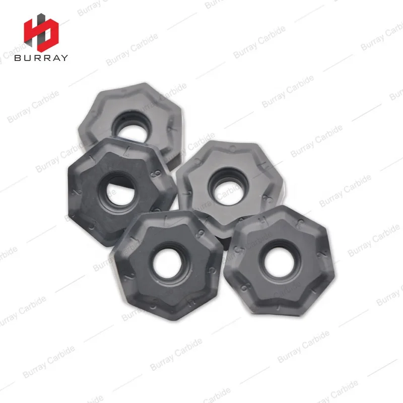 Tungsten NNMU200608ZEN-MK Indexable Carbide Inserts Milling Inserts