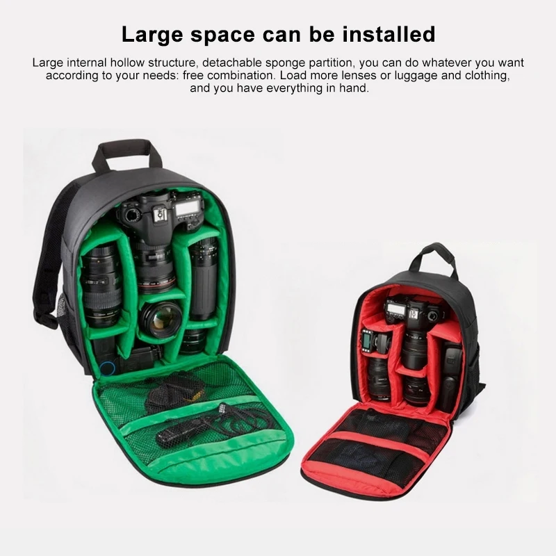 For GoPro Nikon Canon INDEPMAN DL-B012 Portable Outdoor Sports Backpack Camera Bag