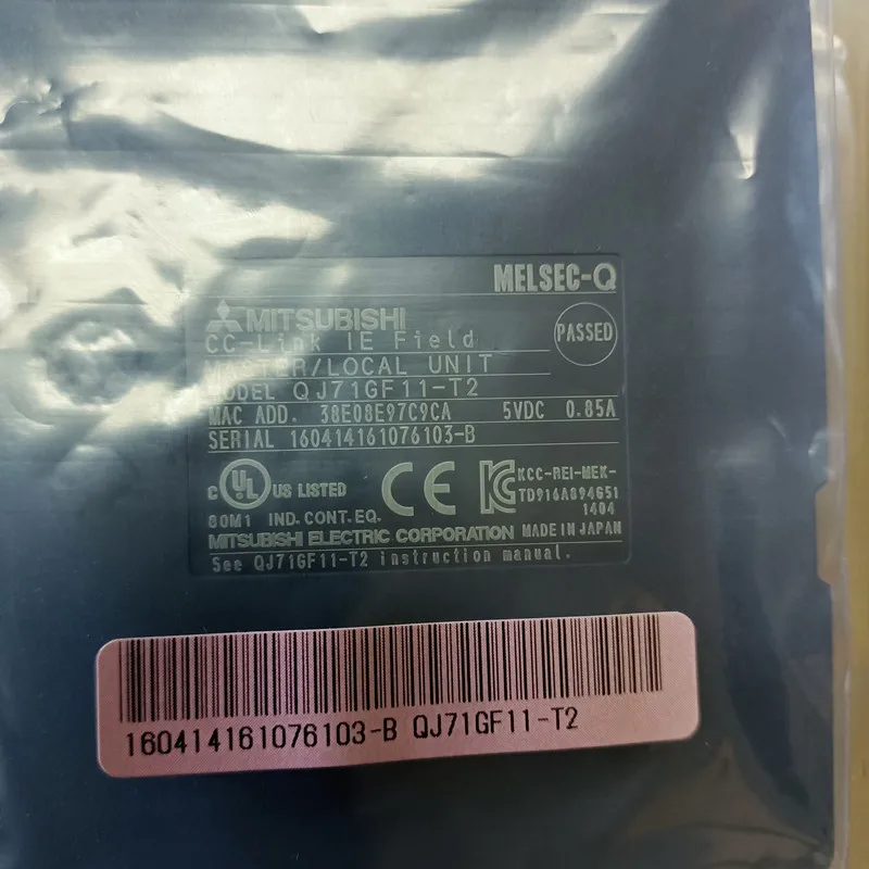 Mitsubishi Q series PLC CC-Llink Field network master station local station module QJ71GF11-T2