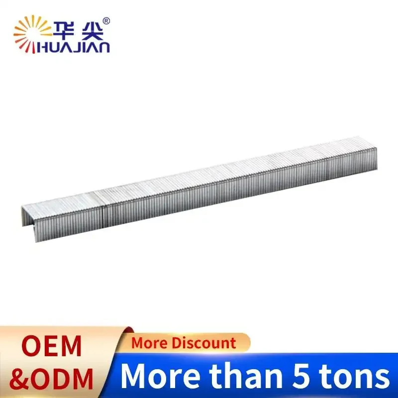 22 gauge galvanized 10F series staples for furniture / sofa nail gun nails for fences
