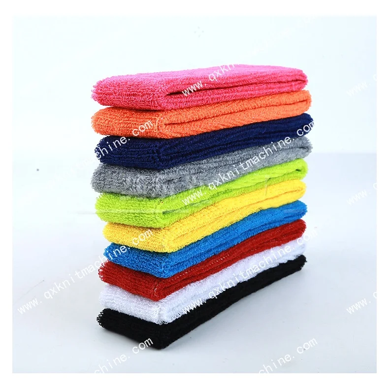 Sports wristband knitting machine