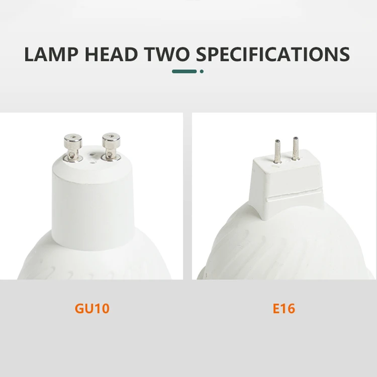 New Product Indoor Lighting High Penetration Anti-Glare Lampshade SMD 5w GU10 E16 Led Bulb Light Cup