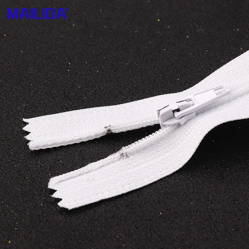 
Nylon Zippers for Suits White 3# 5# 7# 