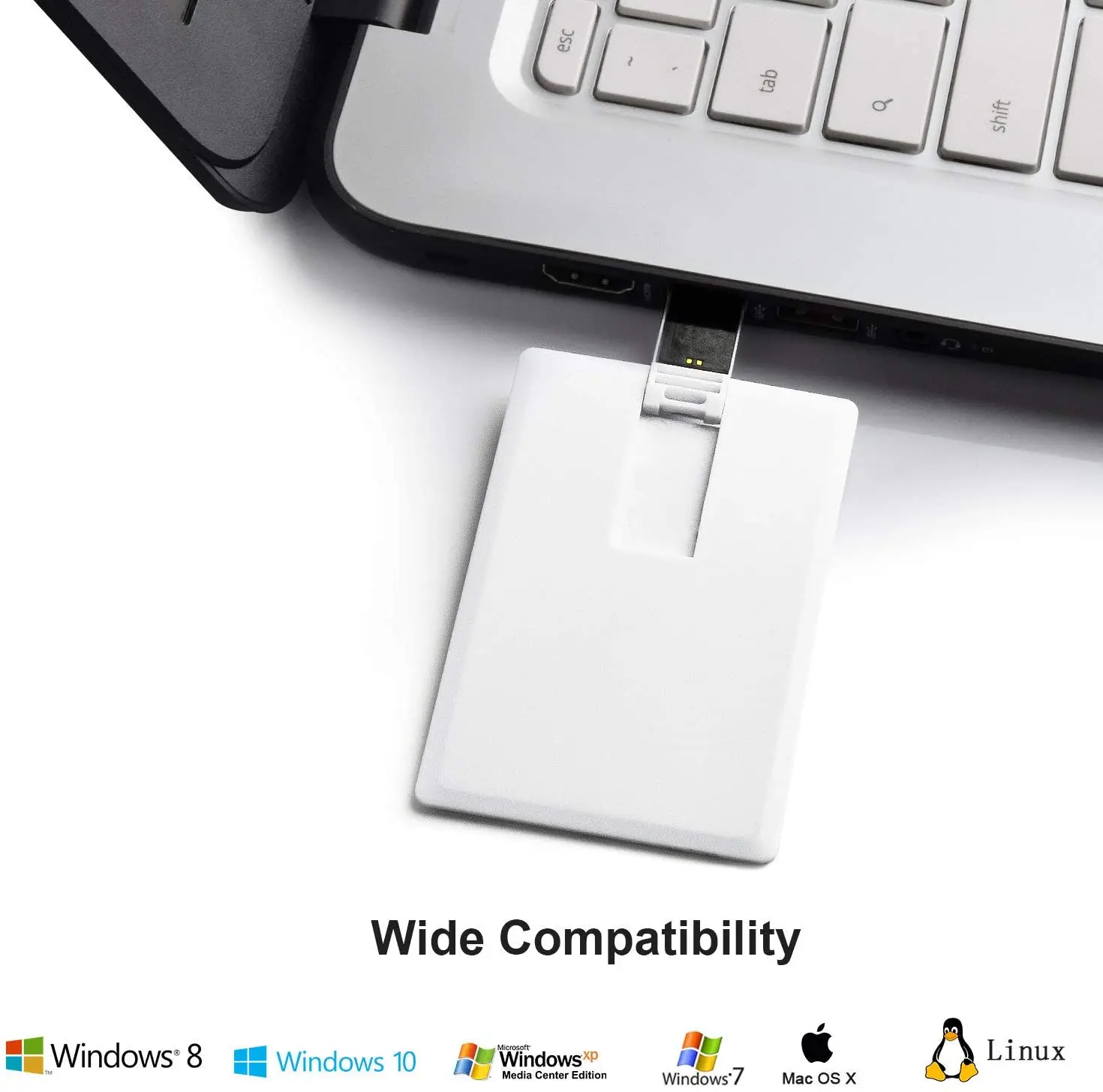 SimDisk  Card Shape U Disk Gift Pendrive, SB2.0 8GB 16GB 32GB 64GB 128GBAccept Personalized Custom logo U Disk USB Flash Drive