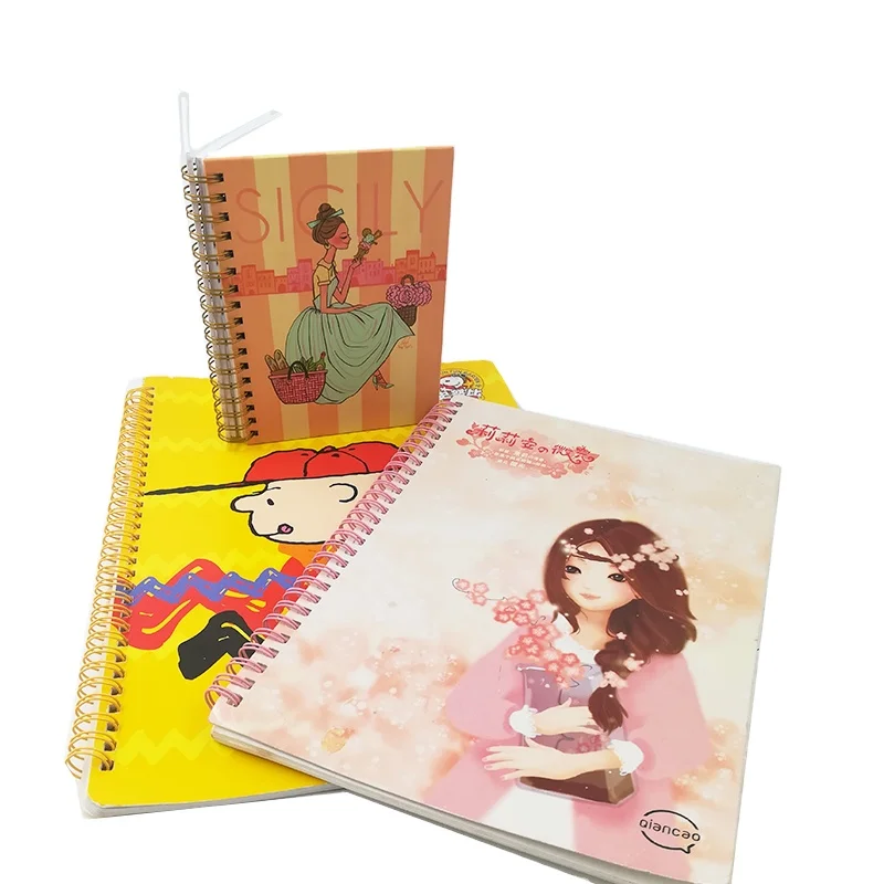 factory Custom Printing Undated Spiral Journal Printing Spiral Business Notebook Diary Planner