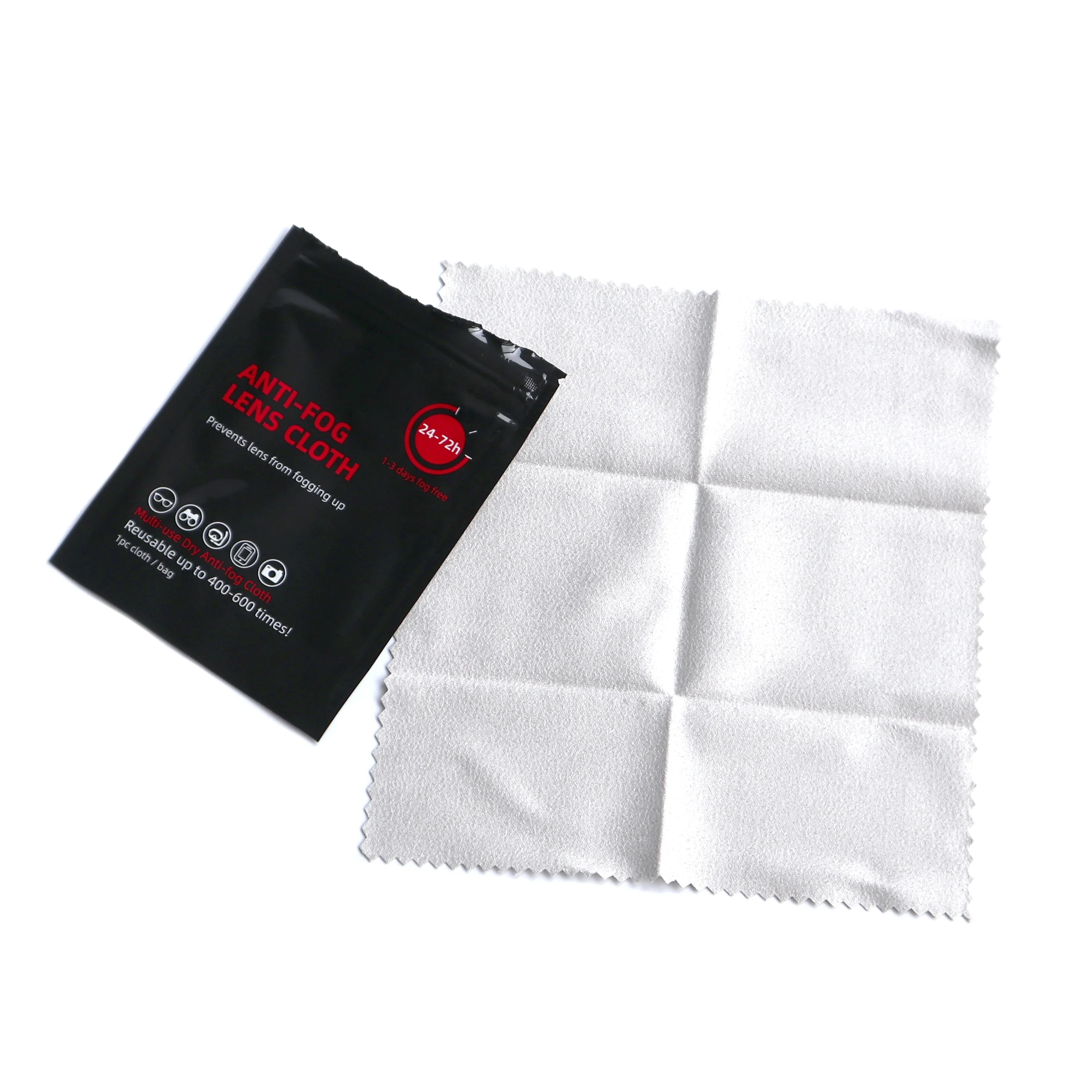 
Stock Anti-Fog Cloth Suede Glasses Cleaning Cloth Anti Fog GlassesLens Cloth 220gsm Eyeglass Wiping Suede Fabric 
