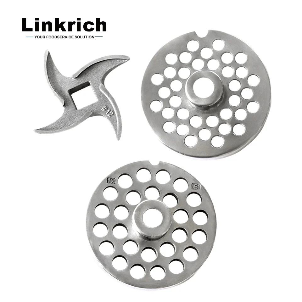 TD-12 High Output Industrial Electric Meat Mincer Stainless Steel with Reliable Motor for Restaurants and Hotels New