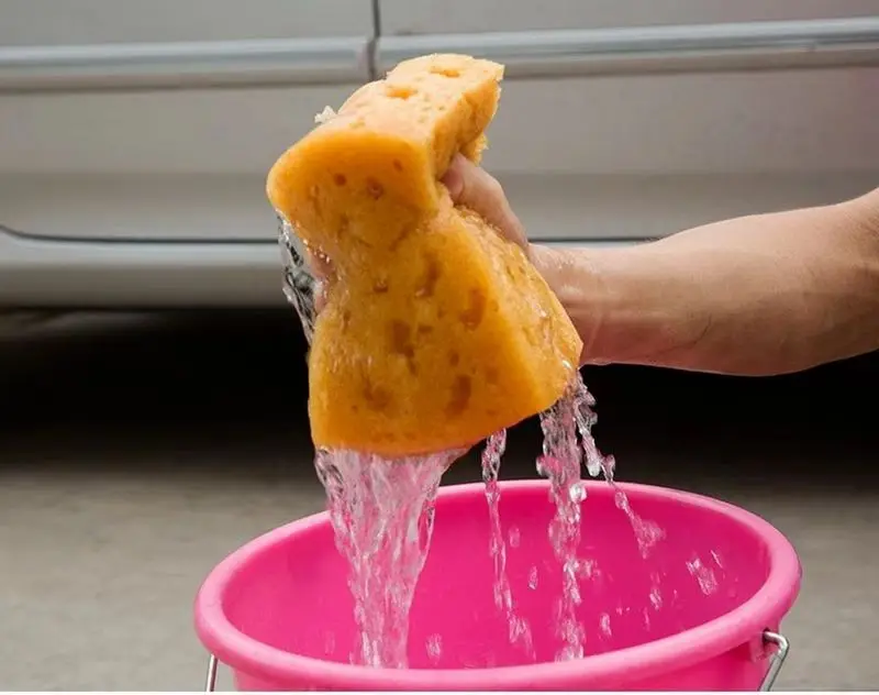JSZ Car Wash Sponges Polishing Porous Sponges For Automobile Vehicle Washing Shop Household Cleaning Sponge