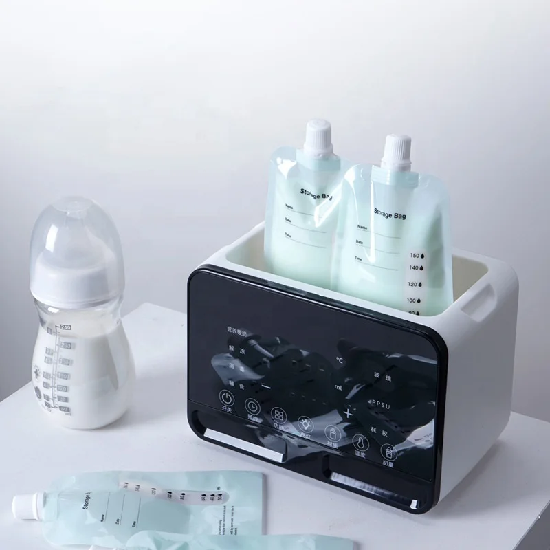 9 in 1 infant Multifunctional portable electric feeding milk heating keeper Baby bottle warmer for baby milk with Sterilizer