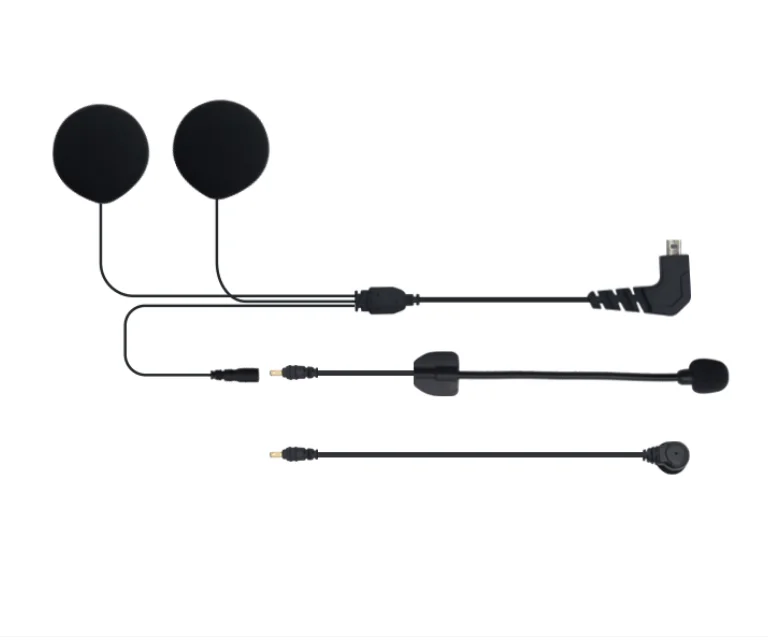 motorcycle helmet accessories 8 pin BT intercom headset earphone for rider freedconn spare parts