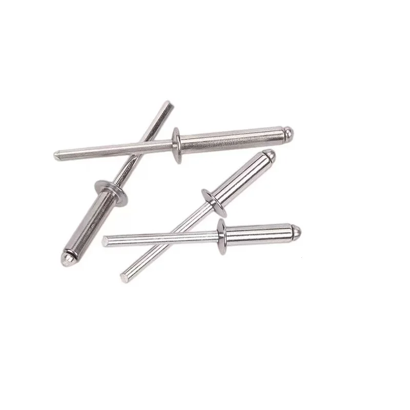 Wholesale Open Round Head Blind Rivets GB12618 Stainless Steel  Structure Blind Rivet