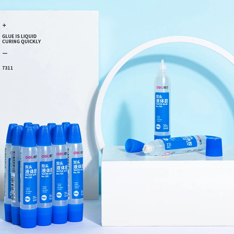 Factory Wholesale Non-Toxic 35 ml Transparent Liquid Glue Safe Craft School Glue For School And Office