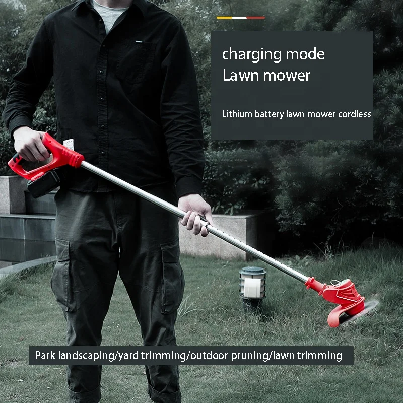 Hot sale Lithium Electric grass trimmer mower Grass Cutter machine Grass Cutting machine Lawn Mower
