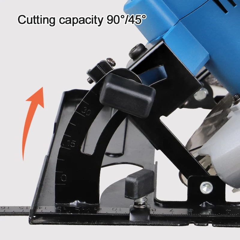 20V Cordless 6.5-Inch Circular Saw With 2PC 165mm Disc Saw Blades Electric Woodworking Tools,4000mAh Li-ion Circular Saw NEWONE