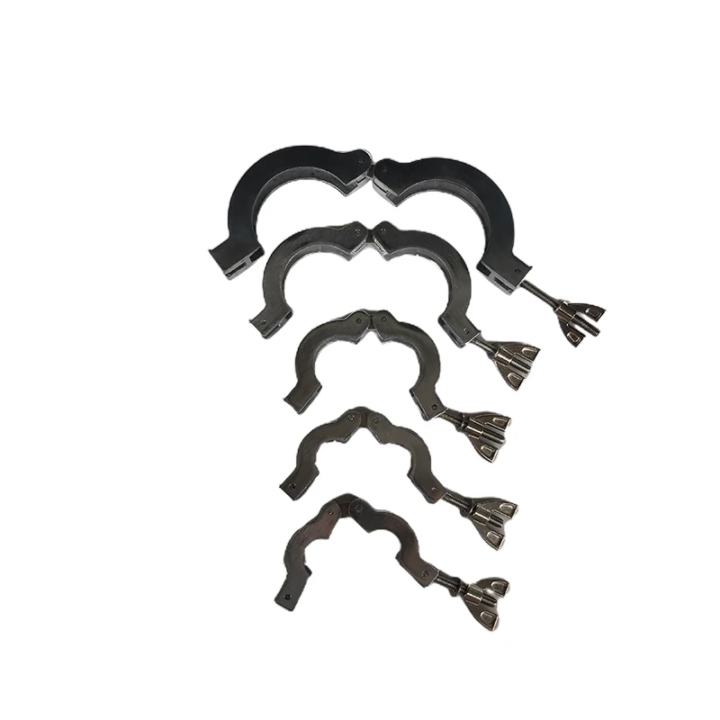 Vacuum Aluminum Hinged Clamp Kf25 Wing Nut Hose Clamp