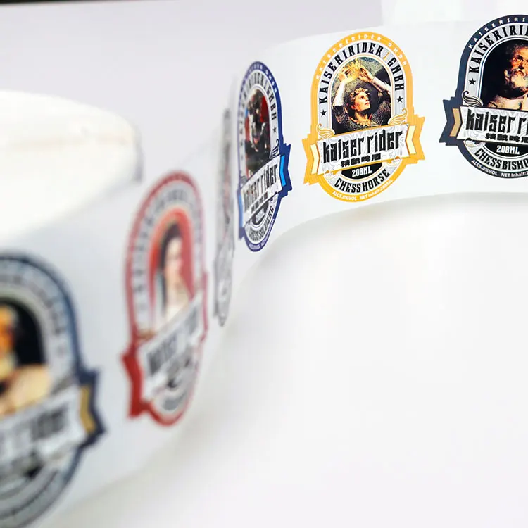 Custom Printed Sticker for beer bottle,Packaging Adhesive label Printing Supplement