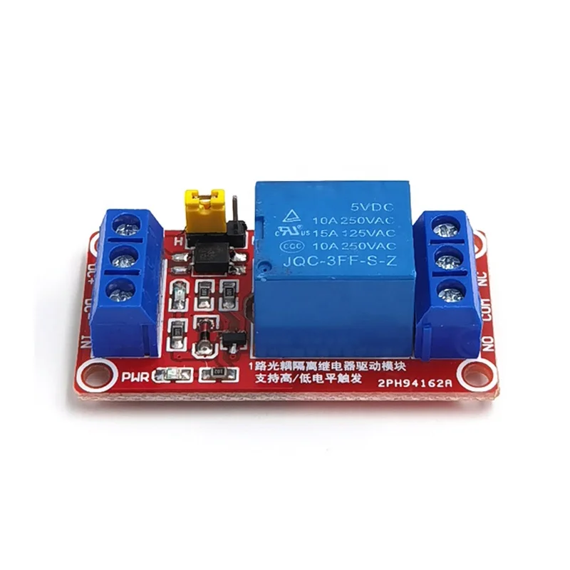 1 2 4 8 Channel 12V Relay Module Board Shield with Optocoupler Support High and Low Level Trigger Power Indicator Light