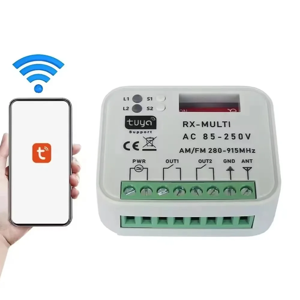 AC85-250V TUYA Smart WIFI Switches for Smart Lighting Smart WIFI Controller for Smart Home Appliances