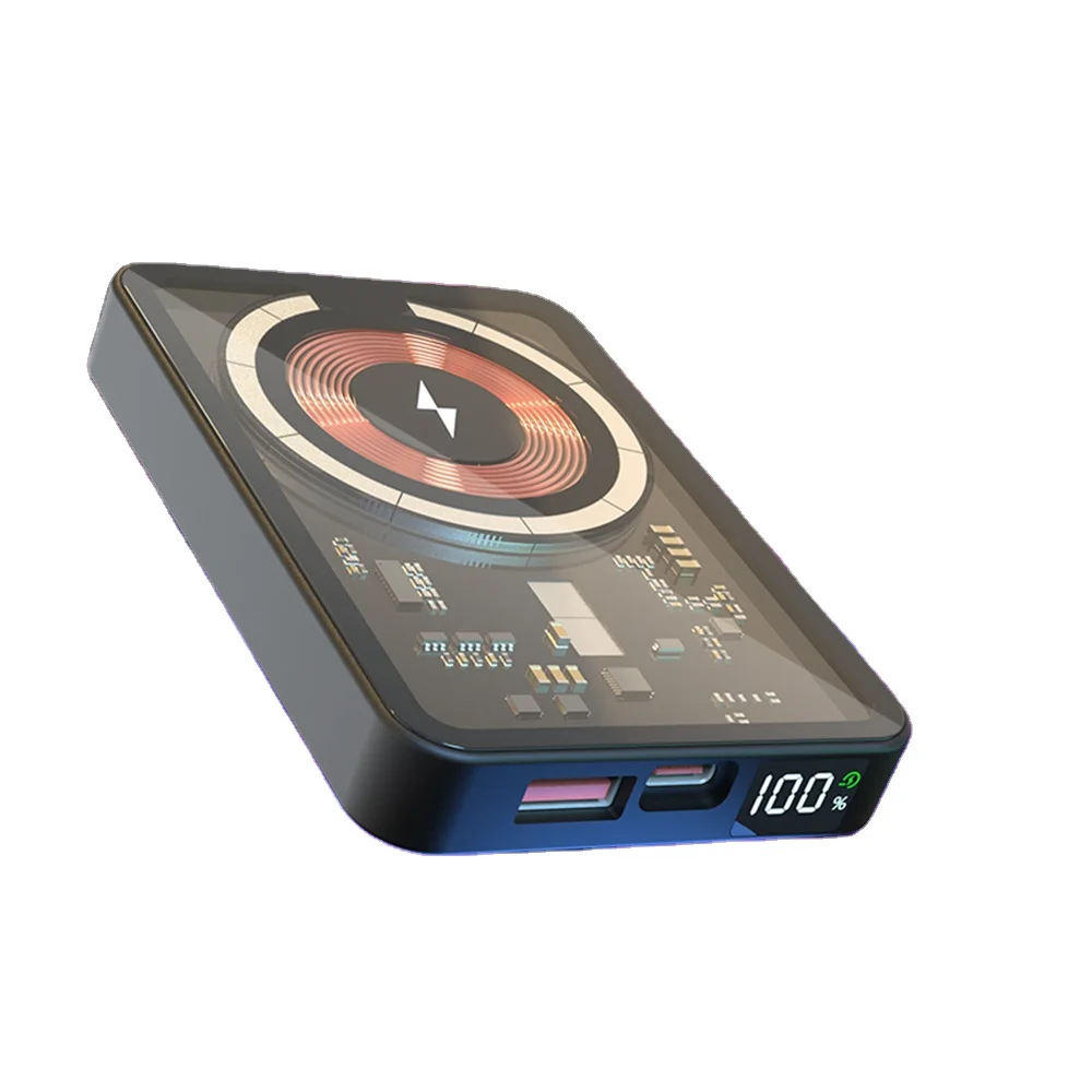 gadget 2022 new arrival Magnetic Wireless battery chargers baseus power bank china wholesale portable battery for electronics