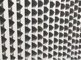 H13 H14 High Efficiency Air Filter Mini pleat hepa filter For Ventilation System with partition	but without parttition