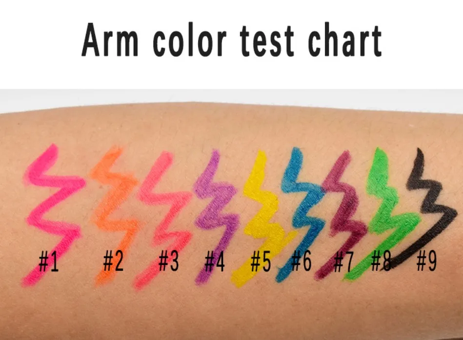 Factory Wholesale Custom Logo White Long Wear Waterproof Eyeliner Vegan Matte Liquid Private Label Eyeliner Pen