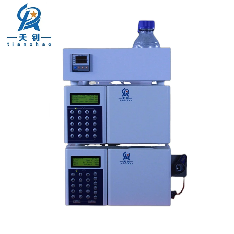 2 pumps gradient chromatography system HPLC machine used in food/medical/chemical industries