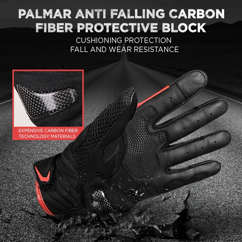 MOTOCENTRIC Touch Screen Gloves Motorcycle Gloves Winter&Summer  Motocross Protective Gear Racing Gloves