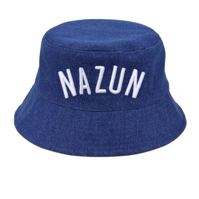 Custom bucket hat with string