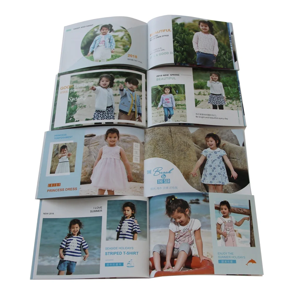 Custom Cheap Digital Small Booklet Instruction Manual Poster Printing