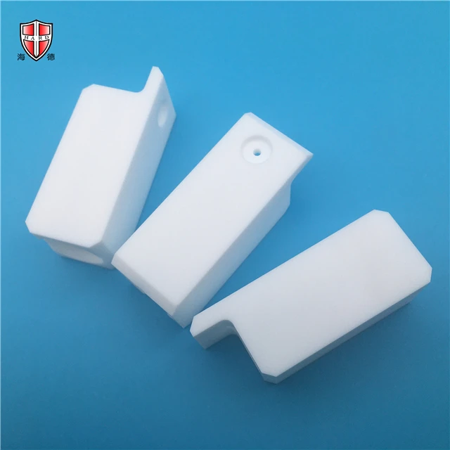 Isolated Wear Resistant Macor Mica Ceramic white micalex macor ceramic Parts Block