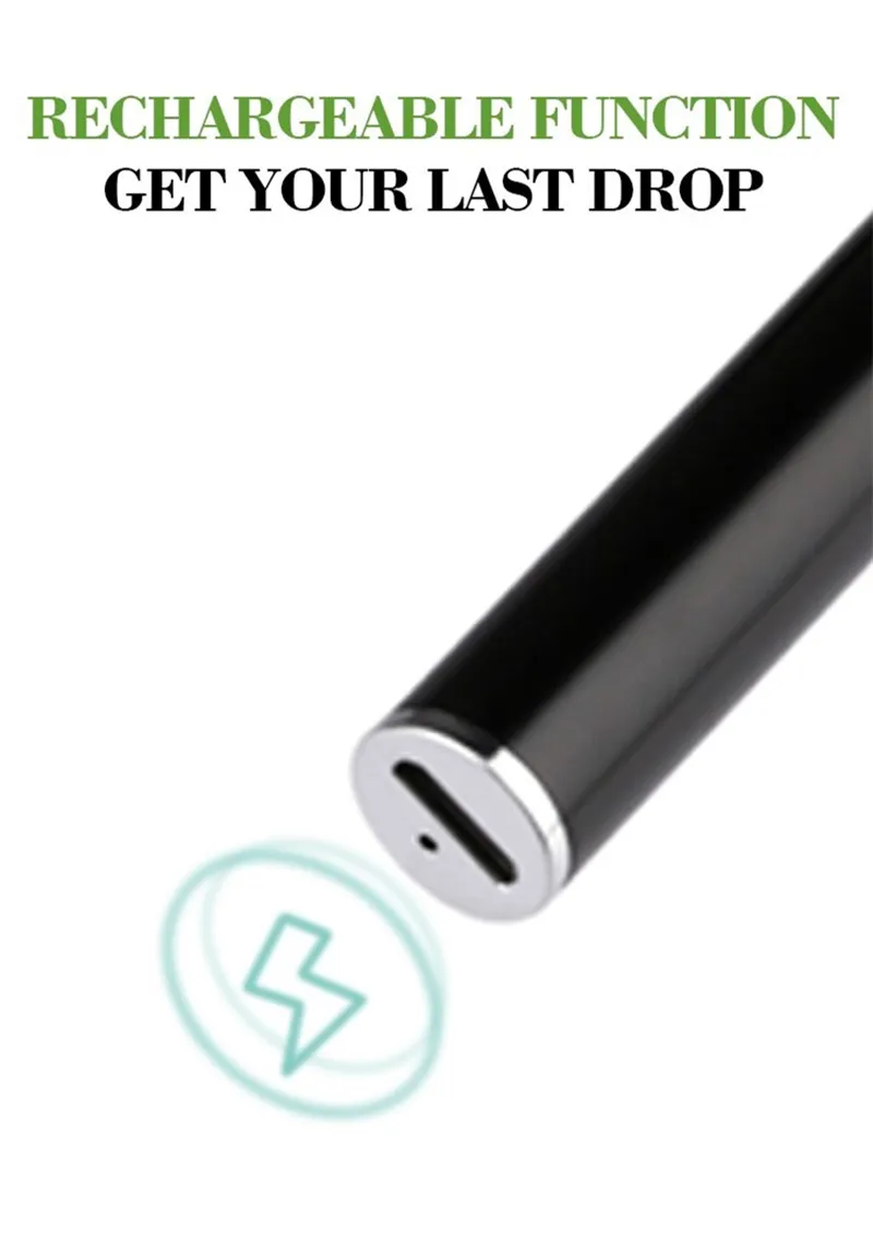 Популярный Топ 0,5 мл 1 мл круглый плоский керамический картридж Cbd вейп с резьбой 510