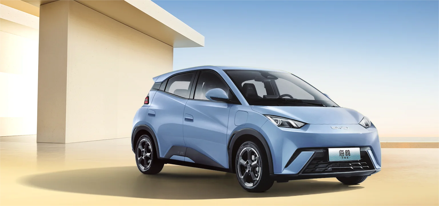 2023 New Energy Vehicle 405 Km Long Range Automobile Small SUV Electric EV Car Byd Seagull Four Wheeler