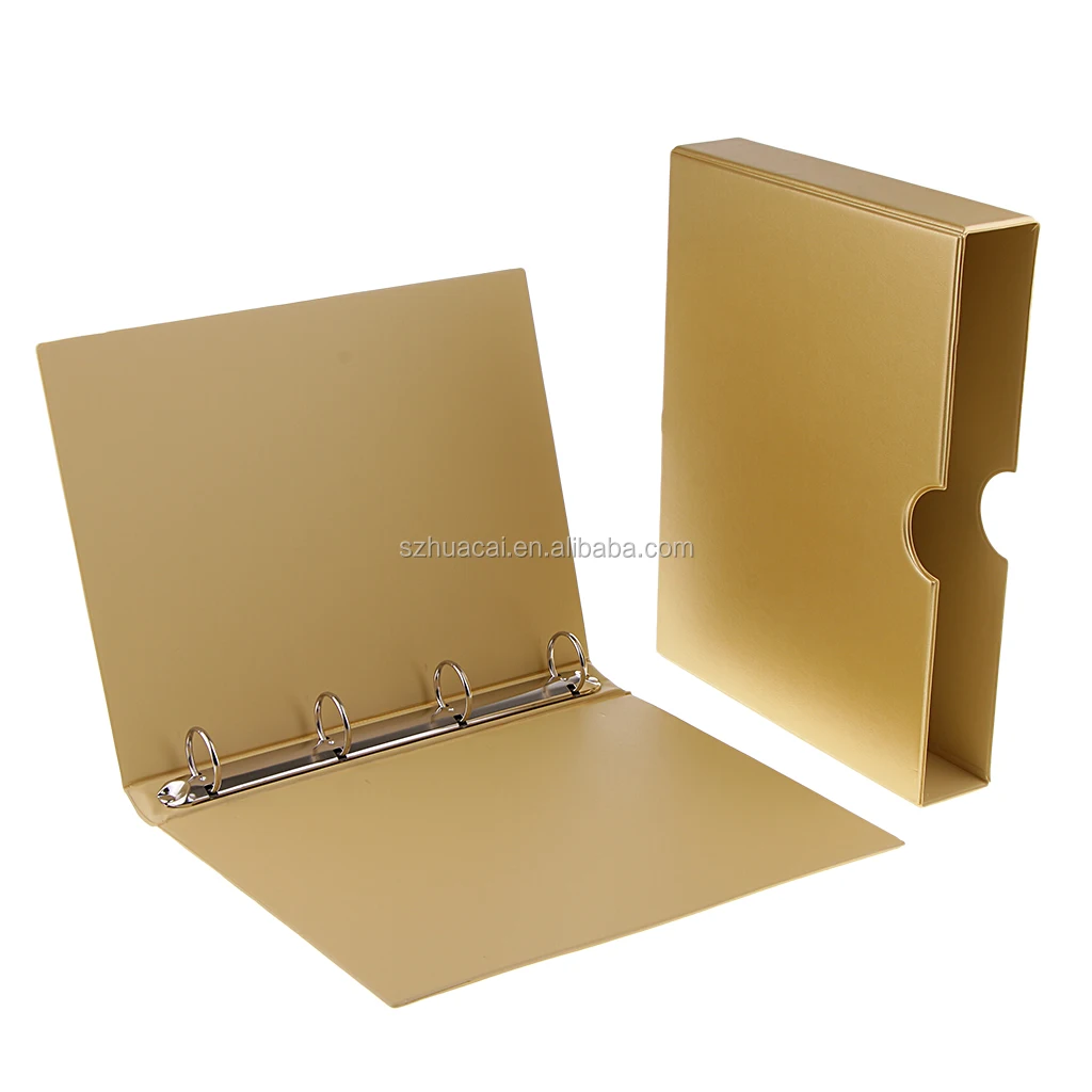 Office stationery A4 cardboard file box ring binder