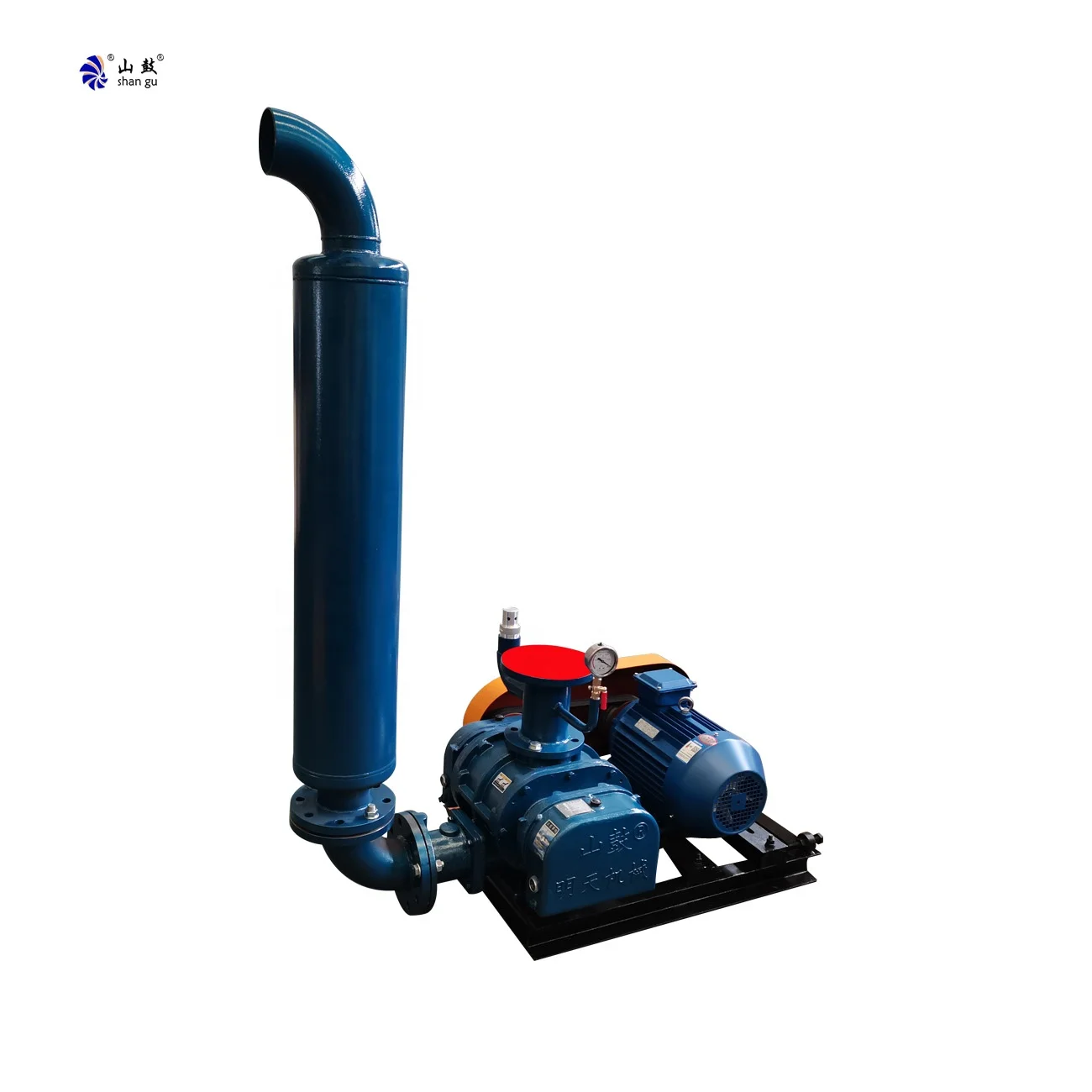 ShanGu hot sale  industrial roots vacuum blower for port discharge high pressure vacuum pump