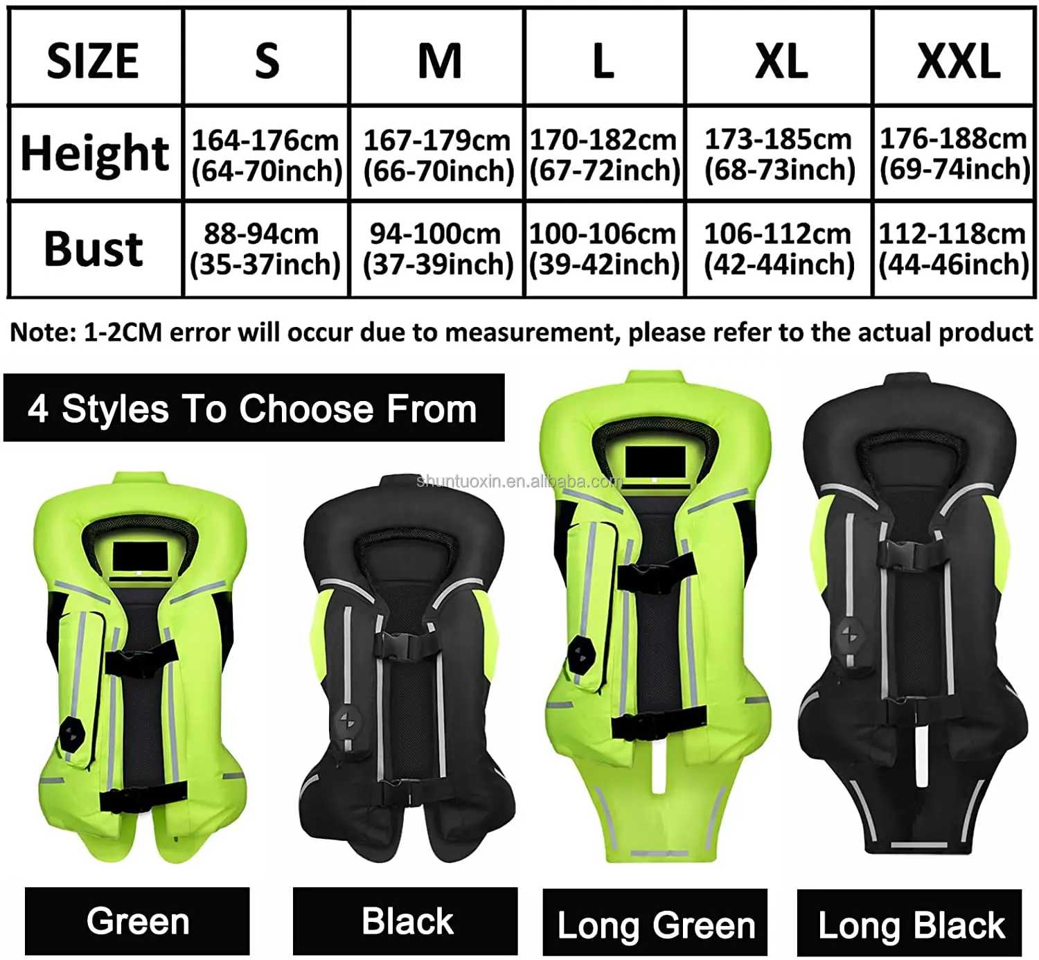Надувной воздушный насос CO2 Комплект устройств для надувания мотоциклетные подушки безопасности жилеты