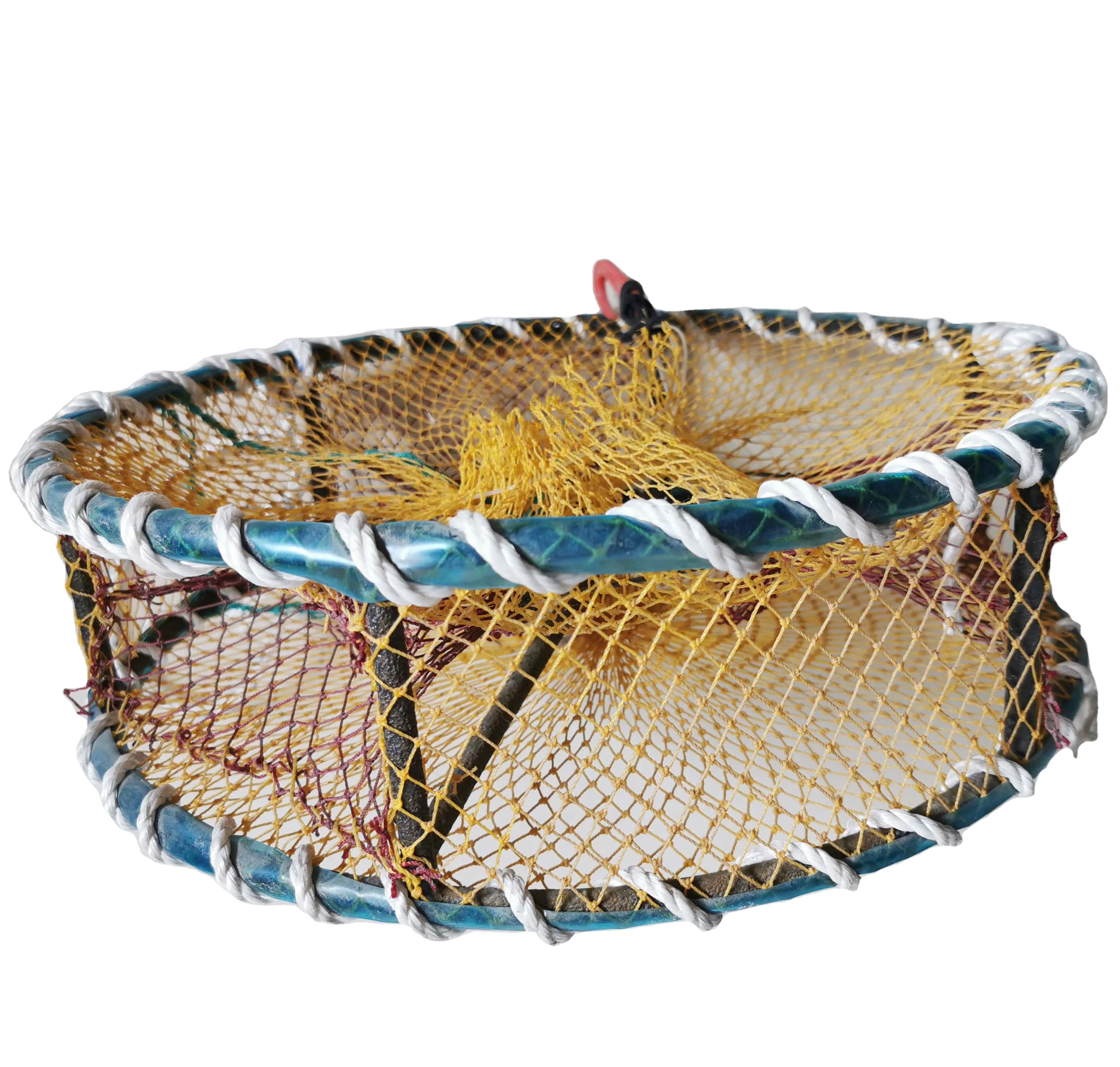 Commercial Stone Lobster Nets Sale Foldable octopus Pots Snow Crab Trap