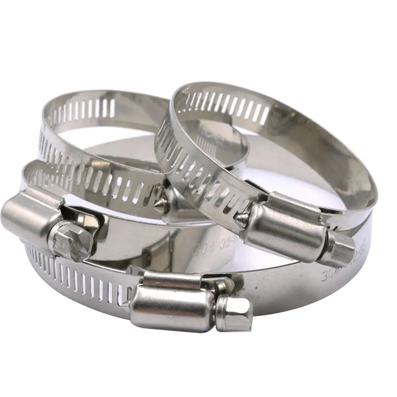 6-101mm Stainless Steel 304 Hose Clamps