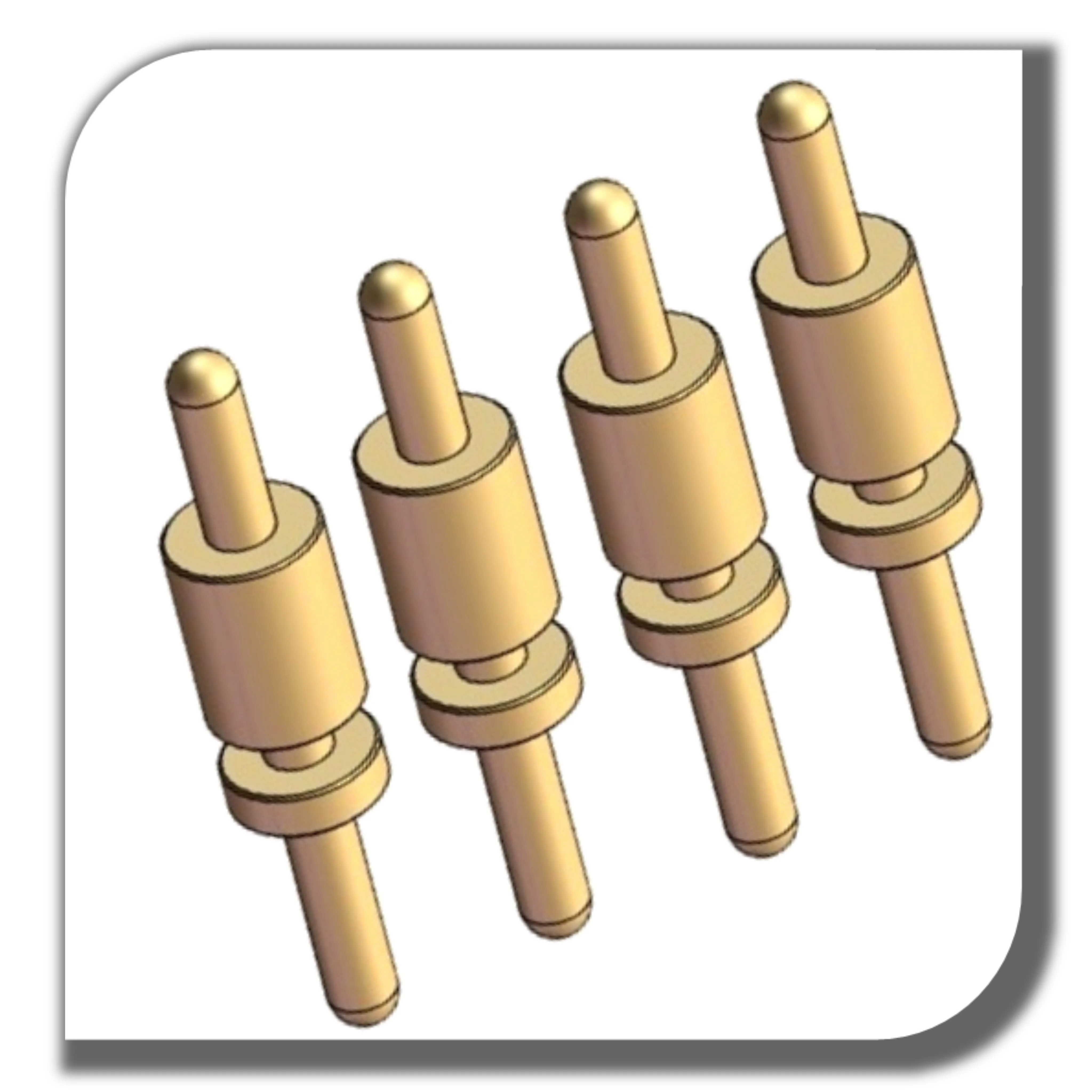 brass solid flat head T pin Conductor T Pin for PCB welded