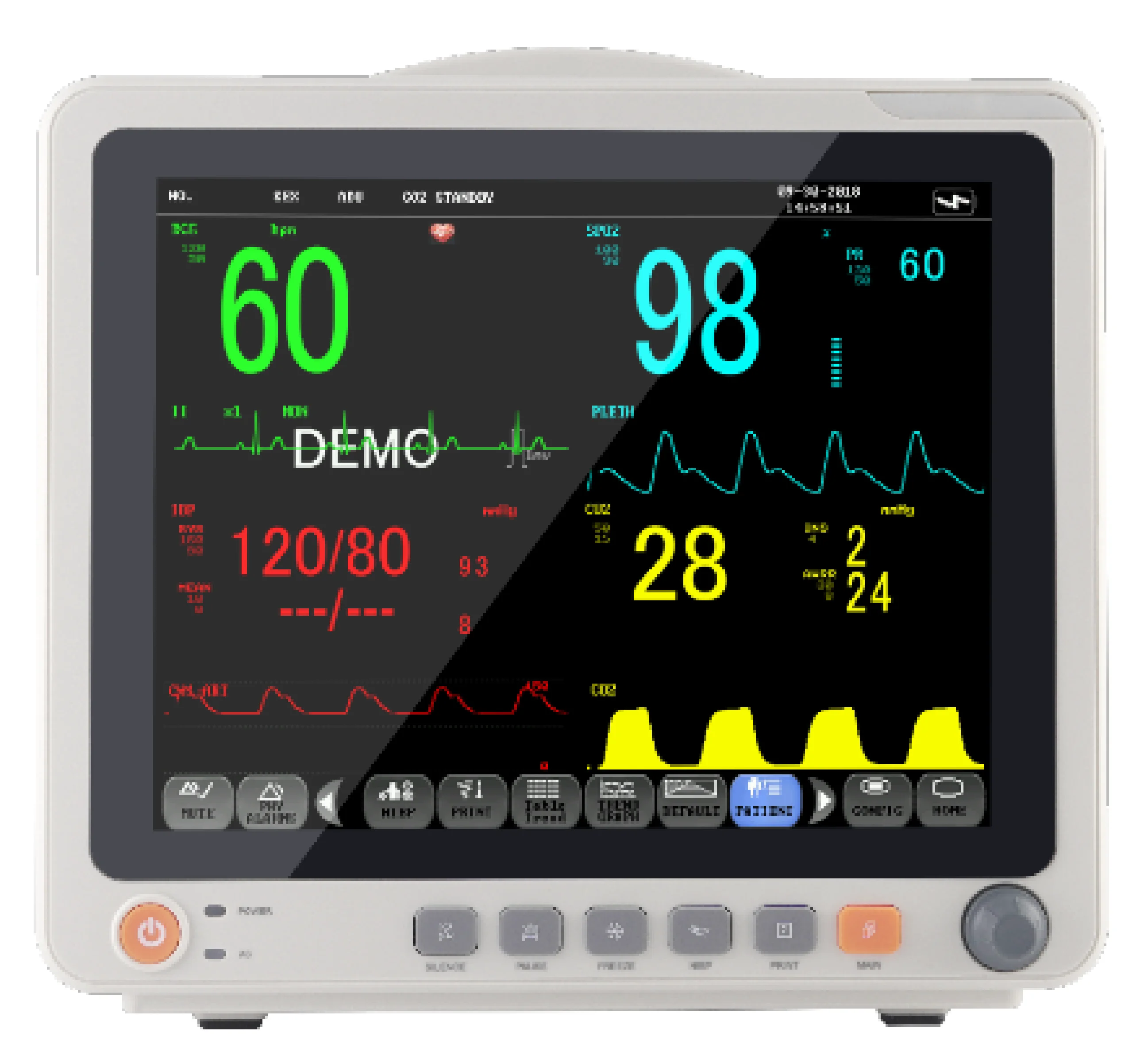 10 inch 6 in 1 pathology monitor  portable TFT-LCD display moniteur pathologie pathology monitor