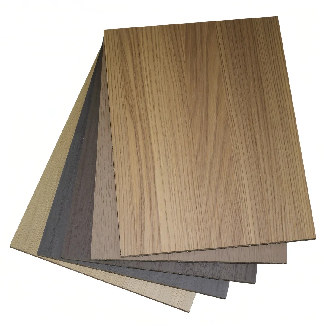 Wholesale Custom 18mm Thick Melamine Chipboard Board E1 Formaldehyde Emission Fiberboard for Furniture & Kitchen Cabinets