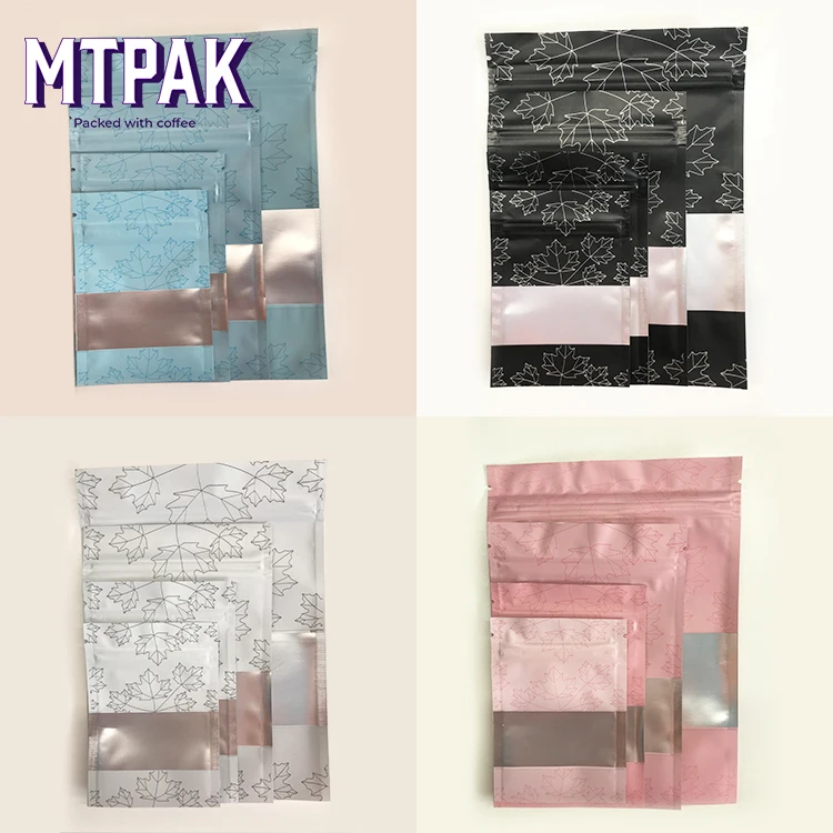  Миниатюрные пластиковые пакеты с застежкой-молнией из алюминиевой