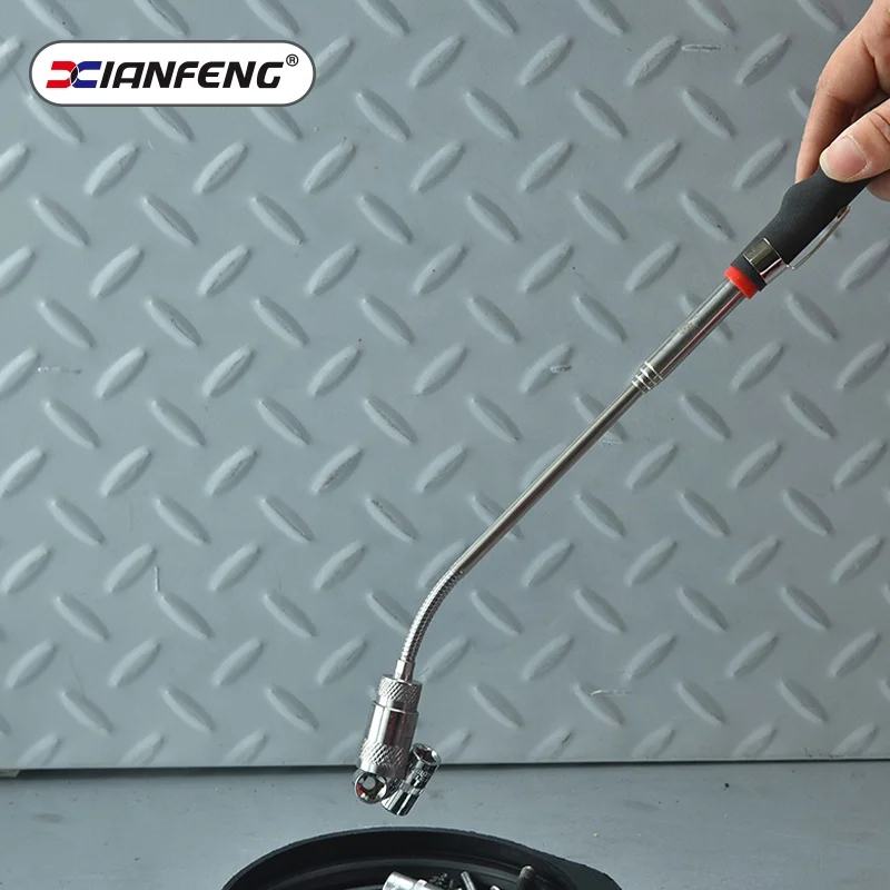 For sale Magnetic Pickup Tool, Telescoping Magnet Tool Holder Magnetic Sweeper with Extension Handle