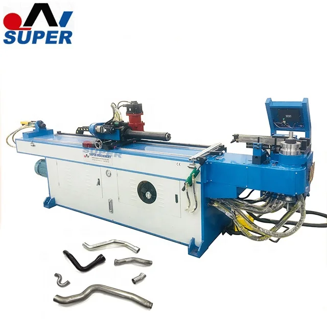 38mm 3 Axis Servo Motor  Stainless Steel  Cnc Tube Pipe Bending Machine
