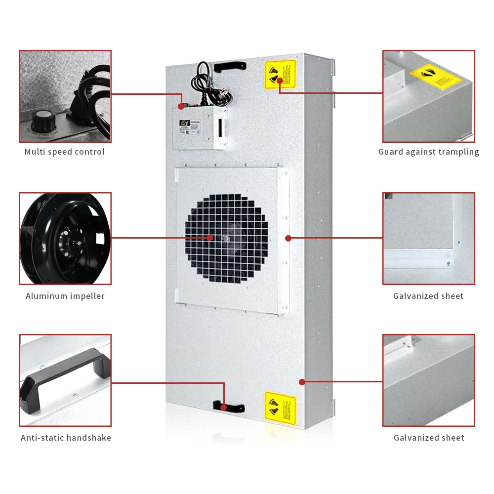 High quality HEPA clean room laminar flow hood for Mushroom