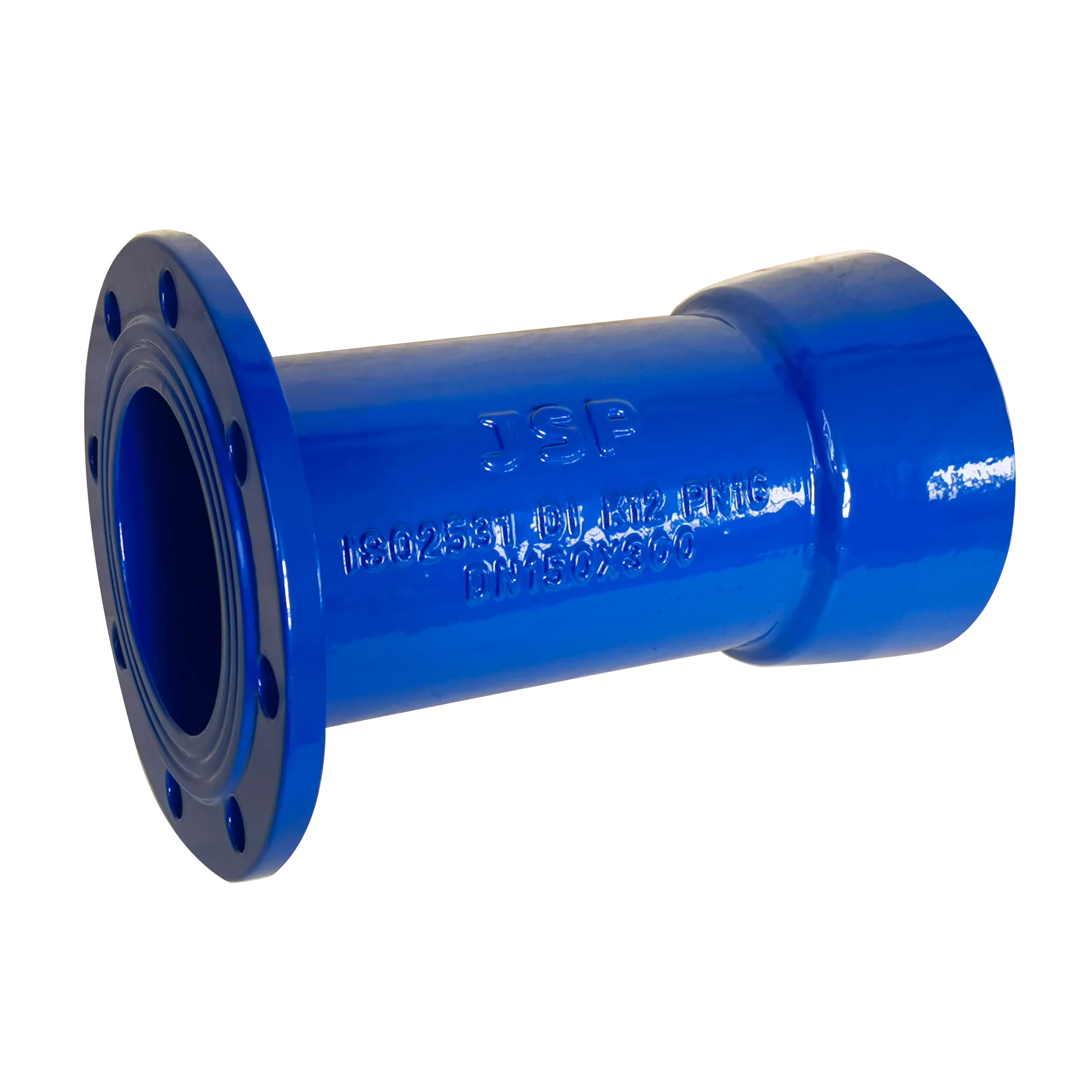 JSP Ductile Iron Pipe Fittings Flanged Socket Piece Flanged Fittings ISO2531/EN545/EN598 Ductile Cast Iron Pipe Fittings