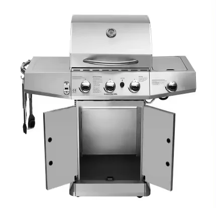 The Most Popular Export Quality OEM Design  Assembled Outdoor Stainless Steel Gas BBQ Grill