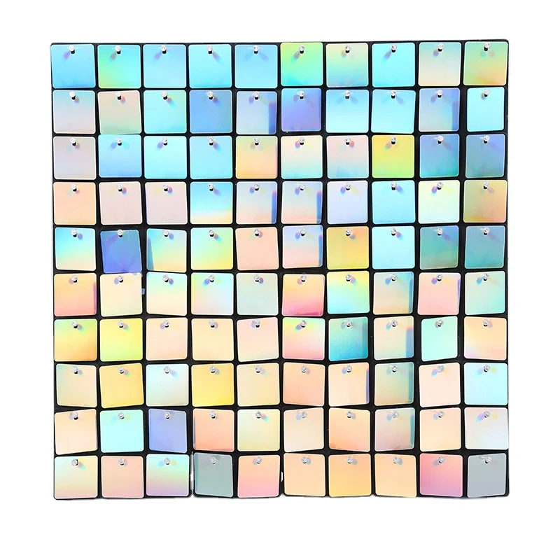 Hot Sale Wedding Backdrop Decorations Shiny Sign Background Walls Shimmer Sequin Wall Panel for Party